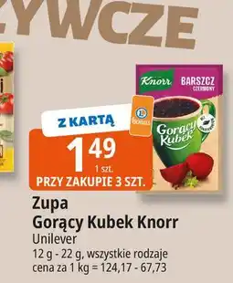 E.Leclerc Barszcz czerwony Knorr Gorący Kubek oferta