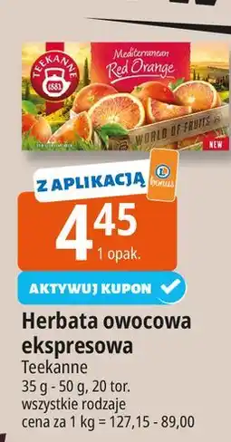 E.Leclerc Herbata red orange Teekanne World Of Fruits oferta