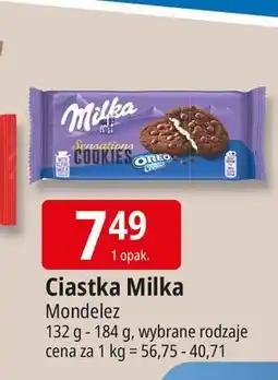 E.Leclerc Ciasteczka z nadzieniem oreo Milka Cookies Sensations oferta