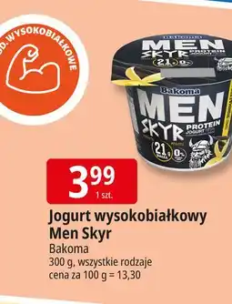 E.Leclerc Jogurt waniliowy Bakoma Men Skyr Protein oferta