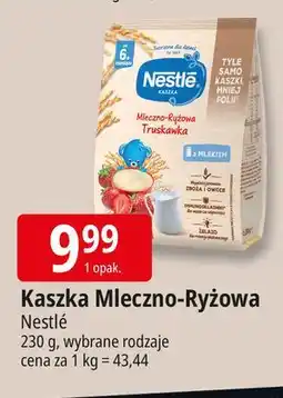 E.Leclerc Kaszka mleczno-ryżowa truskawka Nestle oferta