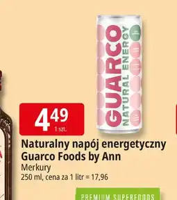 E.Leclerc Napój energetyczny wiśniowy Guarco oferta