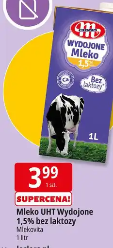E.Leclerc Mleko bez laktozy 1.5% Mlekovita Wydojone oferta