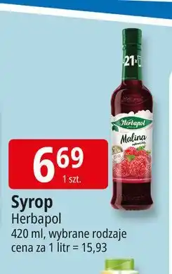 E.Leclerc Syrop malina Herbapol oferta
