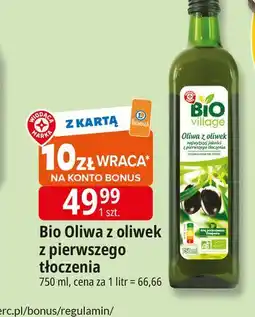 E.Leclerc Oliwa z oliwek Wiodąca Marka Bio Village oferta