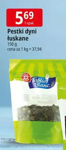 E.Leclerc Pestki dyni łuskane Wiodąca Marka Tablier Blanc oferta