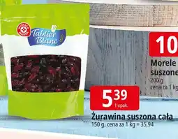 E.Leclerc Żurawina suszona Wiodąca Marka Tablier Blanc oferta