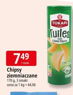 E.Leclerc Chipsy śmietankowo cebulowe tuba Wiodąca Marka Tokapi oferta