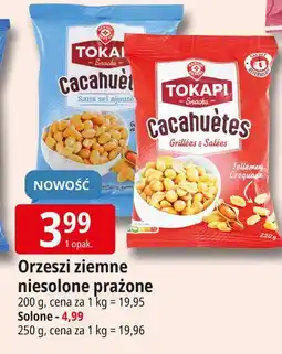 E.Leclerc Orzeszki ziemne solone prażone Wiodąca Marka Tokapi oferta
