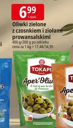 E.Leclerc Oliwki zielone z czosnkiem i ziołami prowansalskimi Wiodąca Marka Tokapi oferta
