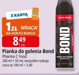 E.Leclerc Pianka do golenia Bond Classic oferta