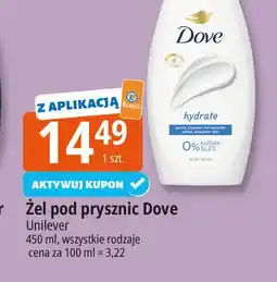 E.Leclerc Żel pod prysznic hydrate Dove oferta