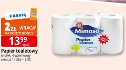 E.Leclerc Papier toaletowy 4-warstwowy Wiodąca Marka Mimosa oferta
