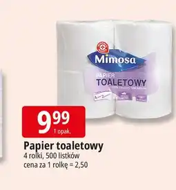 E.Leclerc Papier toaletowy biały Wiodąca Marka Mimosa oferta