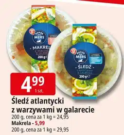 E.Leclerc Śledź atlantycki z warzywami w galarecie Wiodąca Marka Ronde Des Mers oferta
