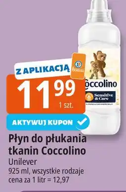 E.Leclerc Płyn do płukania sensitive Coccolino oferta