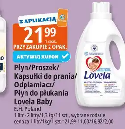 E.Leclerc Kapsułki do prania bieli i kolorów Lovela Baby oferta