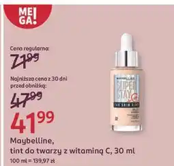 Rossmann Podkład do twarzy Maybelline Super Stay 24H Skin Tint oferta