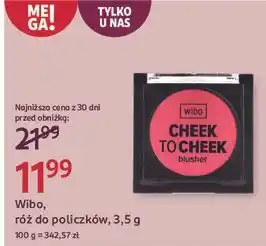 Róż do policzków Wibo Cheek To