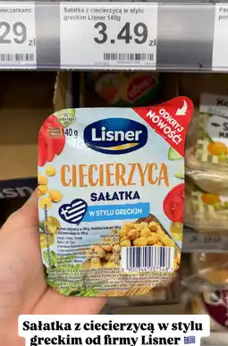 Dino Sałatka z ciecierzycą w stylu greckim Lisner oferta