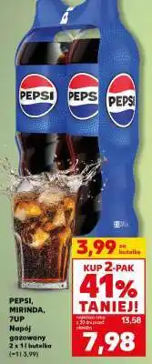 Kaufland PEPSI, MIRINDA, 7UP Napój gazowany 2 x 1l butelka oferta