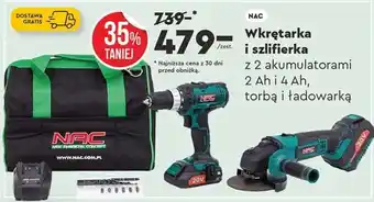 Wkrętarka i szlifierka