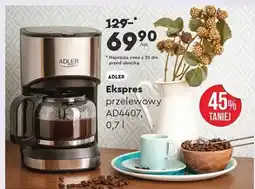Biedronka Ekspres przelewowy AD4407, 0,7 l oferta