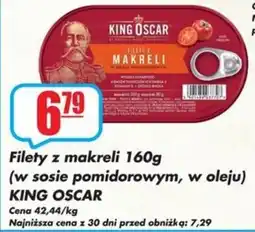 Sezamek Filety z makreli king oscar oferta