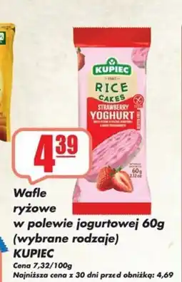 Sezamek Wafle ryżowe w polewie jogurtowej oferta