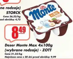 Sezamek Deser Monte Max zott oferta