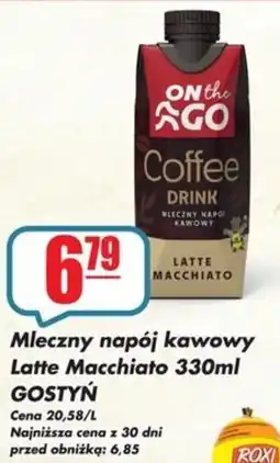 Sezamek Mleczny napój kawowy latte macchiato gostyń oferta