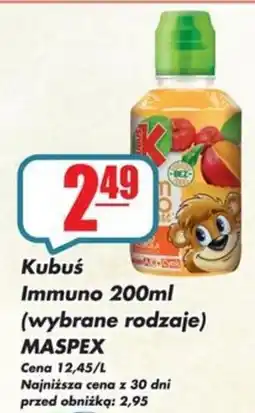 Sezamek Kubuś immuno maspex oferta
