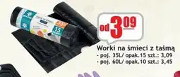 Sezamek Worki na śmieci z taśmą oferta