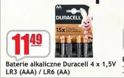 Sezamek Baterie alkaliczne duracell 4 x 1,5v lr3 (aaa) / lr6 (aa) oferta