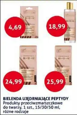 Blue Stop Bielenda ujędrniające peptydy produkty przeciwzmarszczkowe do twarzy oferta