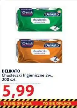 Blue Stop Delikato chusteczki higieniczne 2w. oferta
