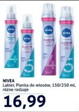 Blue Stop Nivea lakier, pianka do włosów oferta