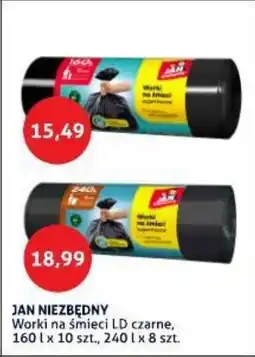 Blue Stop Jan niezbędny worki na śmieci ld czarne oferta