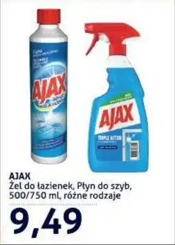 Blue Stop Ajax żel do łazienek, płyn do szyb oferta