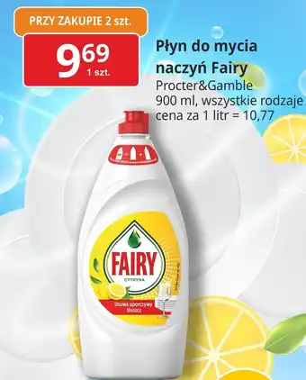 Płyn do mycia naczyń lemon Fairy