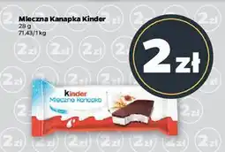 Netto Baton Kinder Mleczna Kanapka oferta