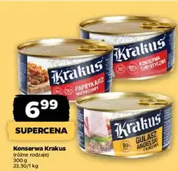 Netto Konserwa turystyczna Krakus Animex oferta