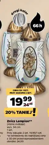 Netto Znicz lampion 66h 34 cm oferta