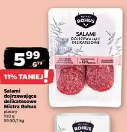 Netto Salami dojrzewające Mistrz Rohus oferta