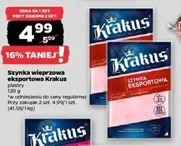 Netto Szynka eksportowa Krakus Animex oferta