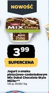 Netto Jogurt dubai chocolate style Muller Mix oferta