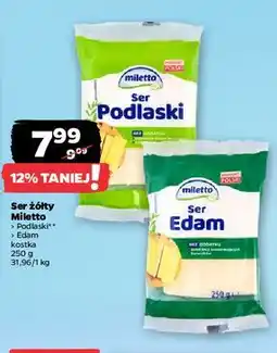 Netto Ser edamski Miletto oferta