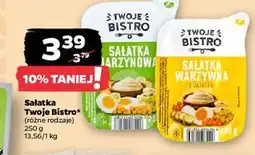 Netto Sałatka warzywna z jajkiem Twoje Bistro oferta