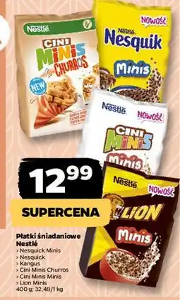 Netto Płatki śniadaniowe minis Lion oferta