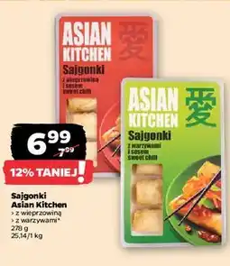 Netto Sajgonki z wieprzowiną Asian Kitchen oferta